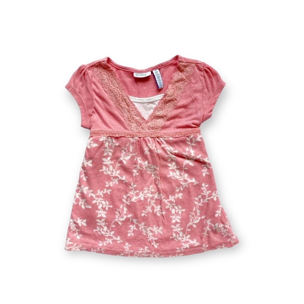 Greendog Floral Swing Top